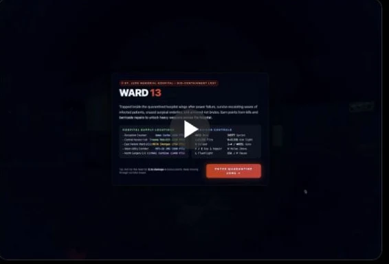 Gemini 4 Carbon first-person zombie game.